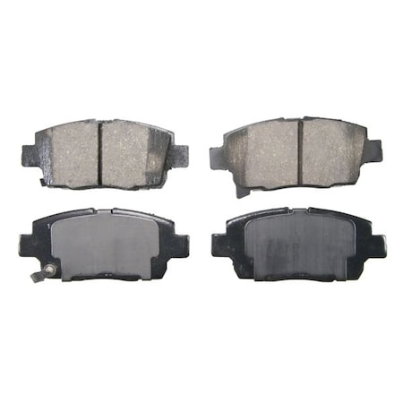 Wagner Brakes Ceramic Disc Pad Set, Zd1249 ZD1249